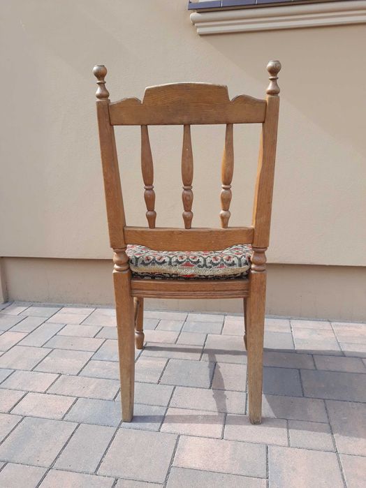 Krzesło dębowe bardzo solidne