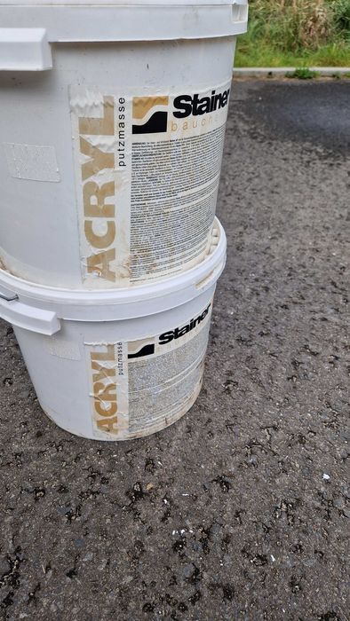 Sprzedam Tynk  Elewacyjny  Acryl Putz biały 3 wiadra