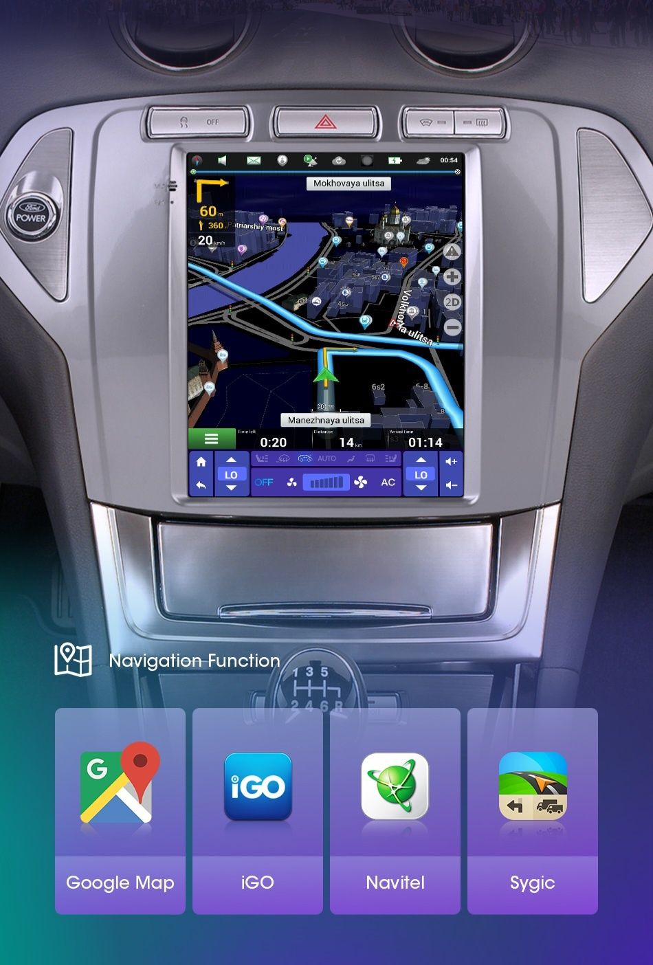 Radio nawigacja FORD MONDEO Tesla android GPS NAVI
