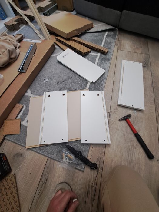 Skręcanie Mebli Montaż Mebli z paczek Ikea, BRW, Jisk, Agata