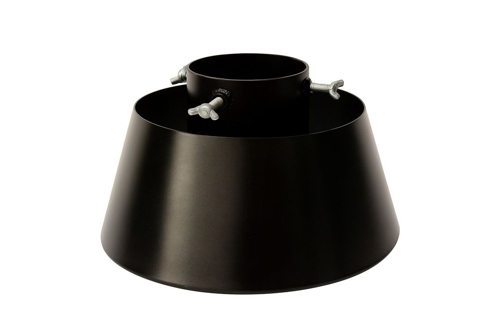 Stojak pod choinkę stalowy 9,5kg 14L czarny z filcem stabilny !