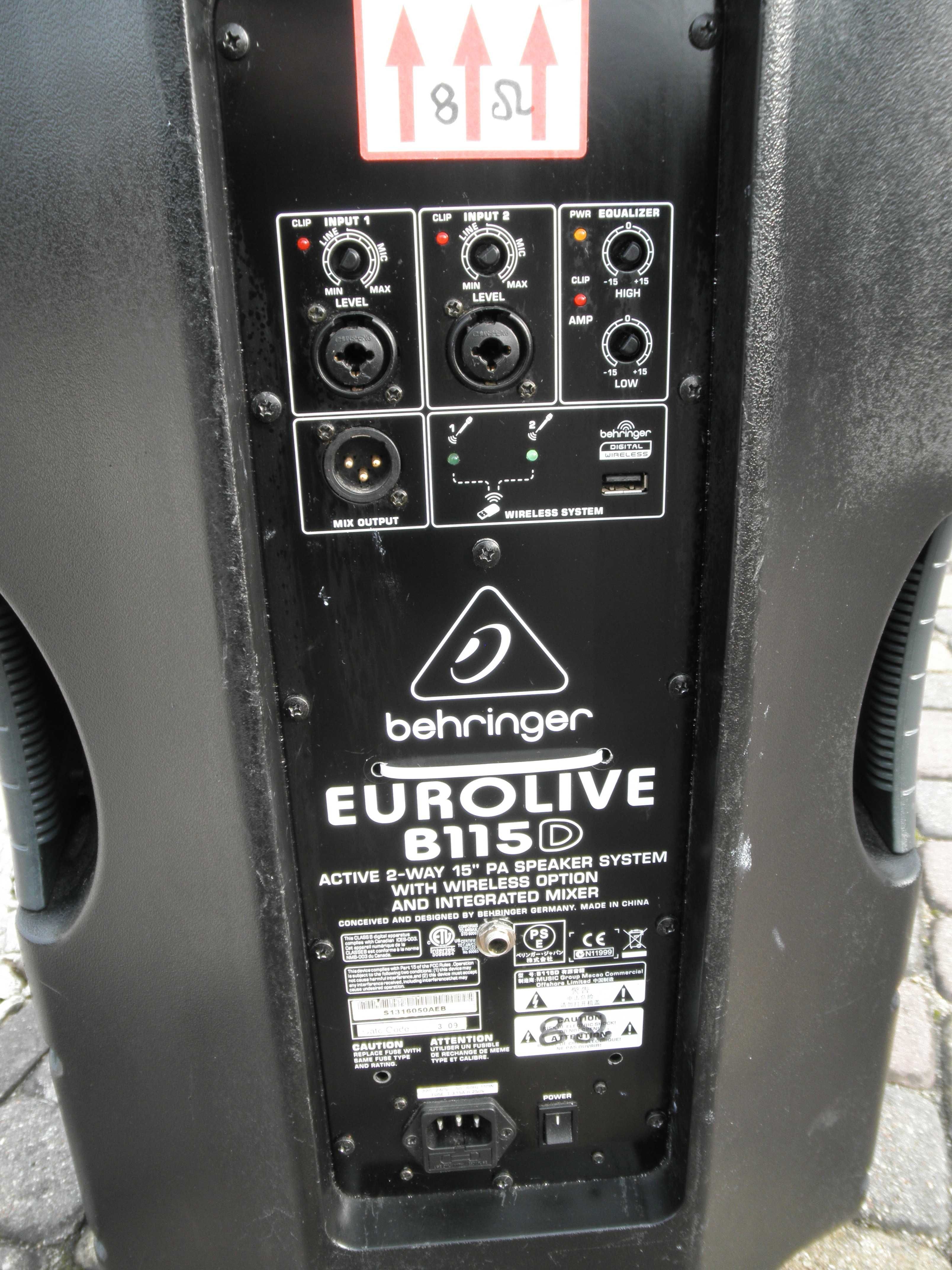 Kolumna Behringer Eurolite B 115 D .