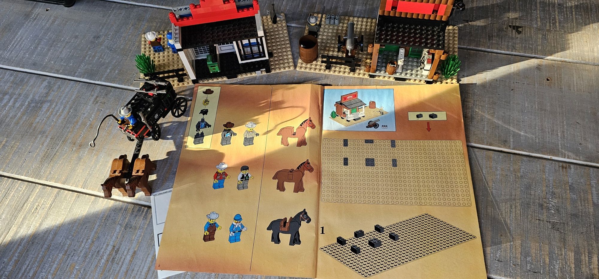 Lego 6765 western kowboje indianie legoredo bank