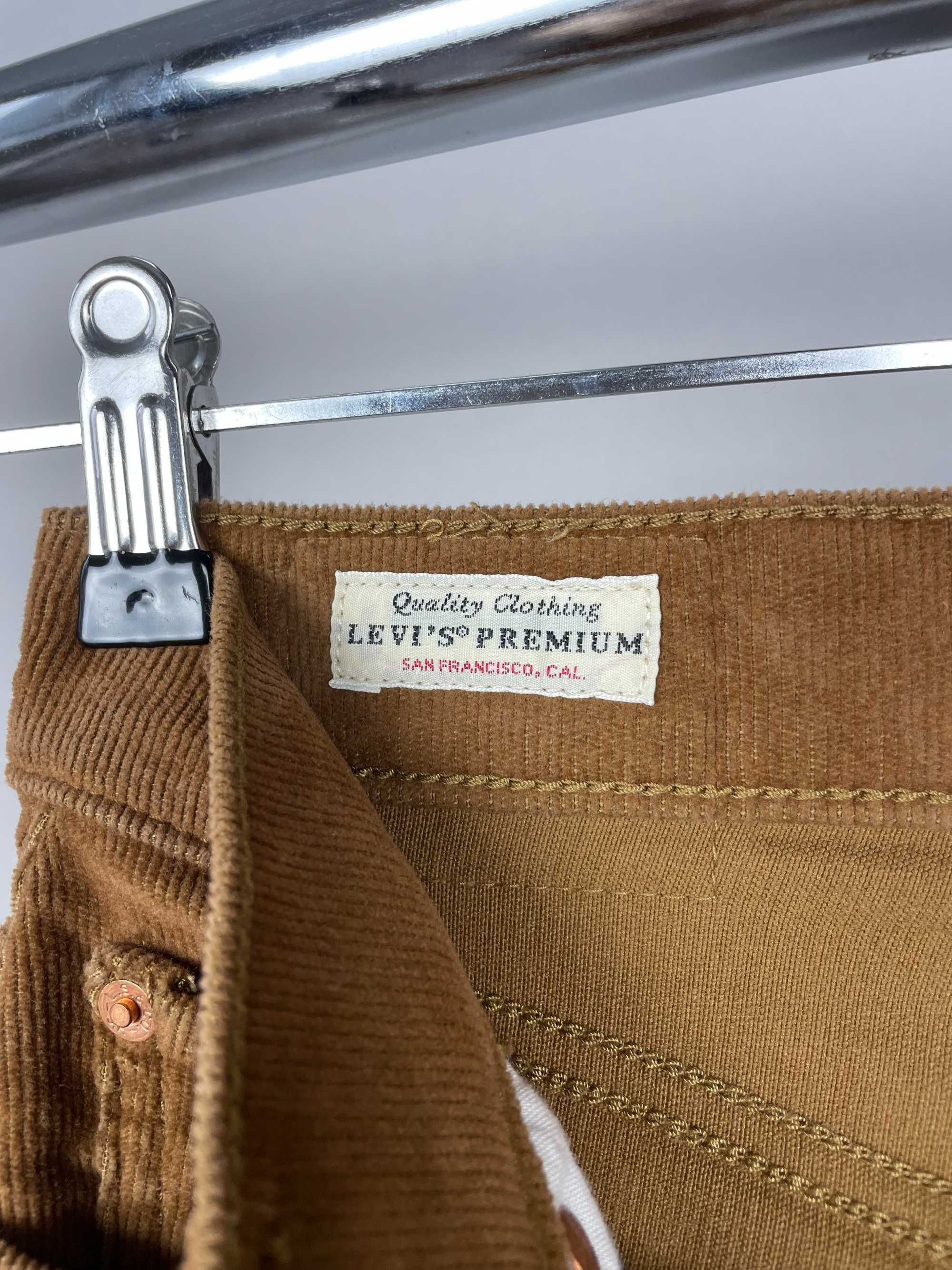 ХС Вельвтові джинси Levi’s premium штаны брюки джинсы оригинал