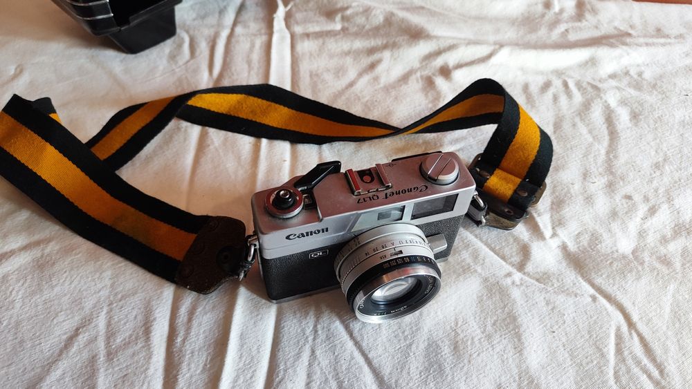 Câmara vintage Canonet QL17