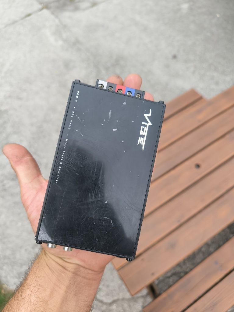 Wzmacniacz Vibe Powerbox 400.1 klasa D micro 400 RMS okazja tanio!!!