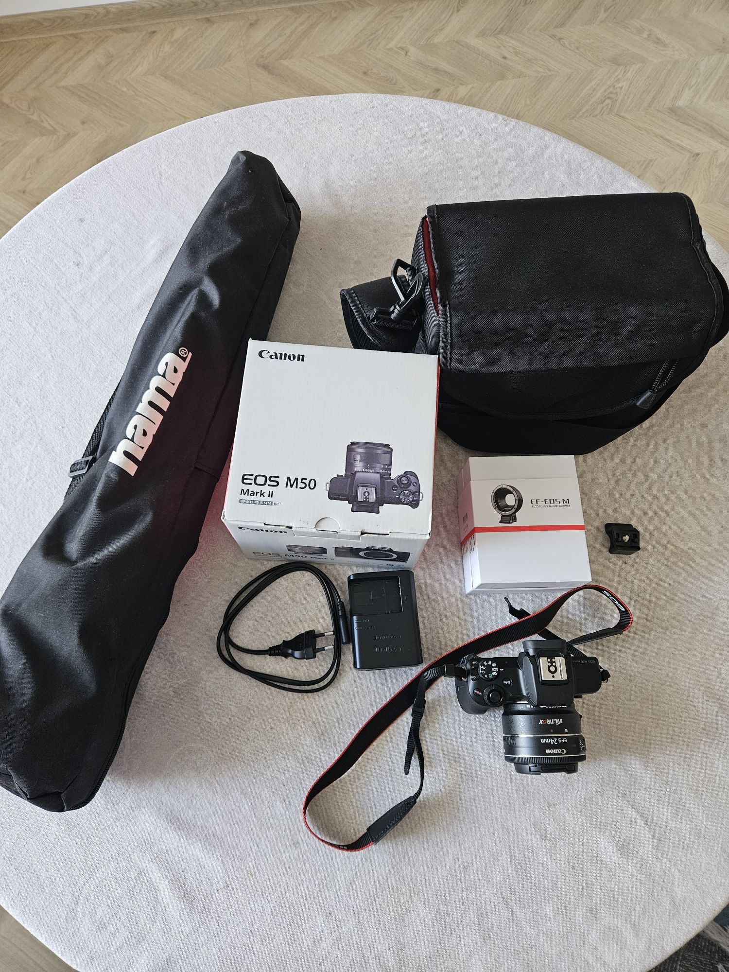 Фотоаппарат Canon EOS M50 Mark II + Полный комплект