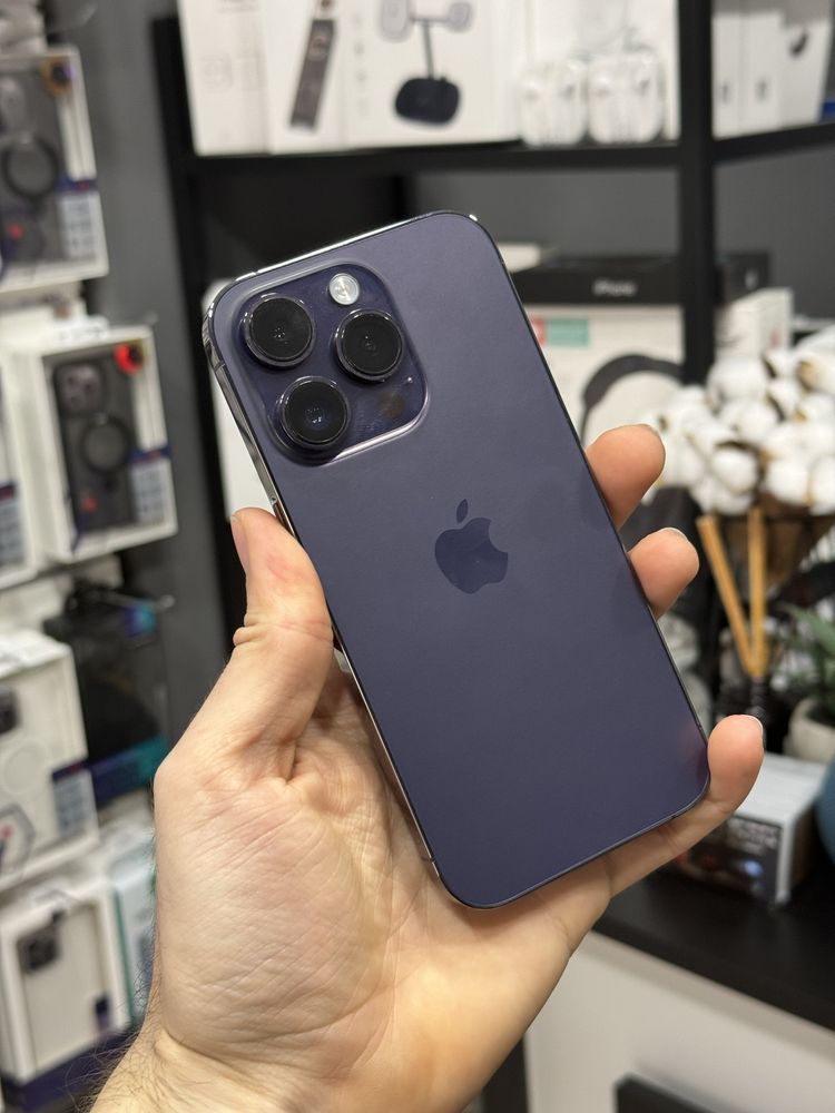 Iphone 14 pro 256gb SIM deep purple ідеал + гарантія