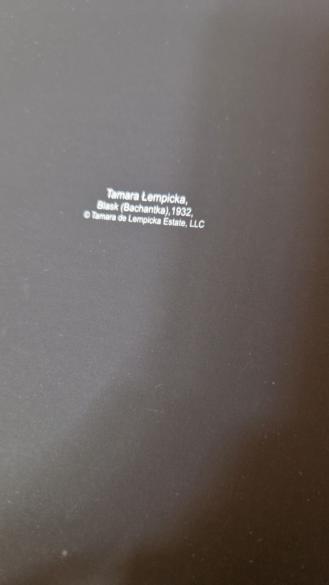 Tamara Łempicka zeszyt, notes w etui, twardej oprawie