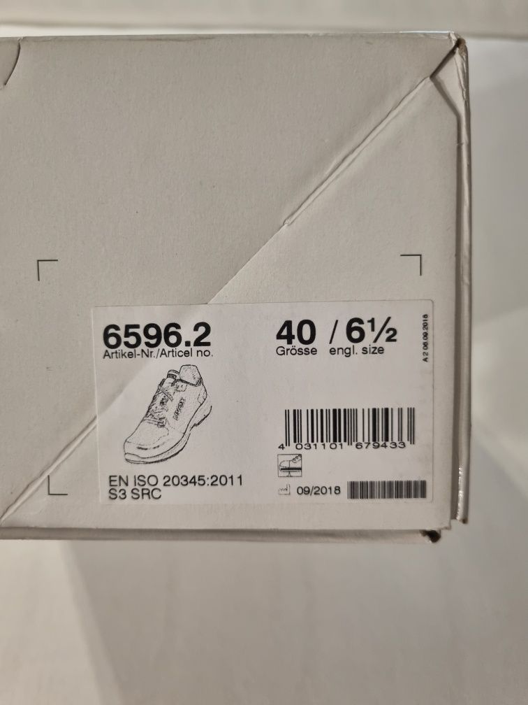 Półbuty ochronne UVEX S1 SPORT S3 SRC r. 38 i 40