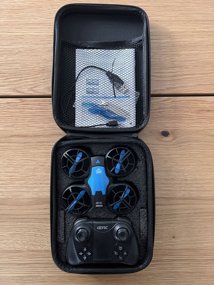 Dron kwadrokopter 4DRC V8 VINCI BLUE 4D-V8 FULL ZESTAW