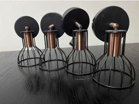 Nowoczesna lampa ścienna / sufitowa POLUX – industrialny styl