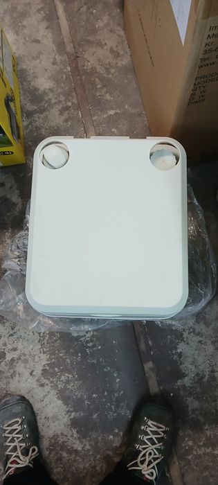 Toaleta Przenośna Meteor WC 20l wskaźnik wypełnienia