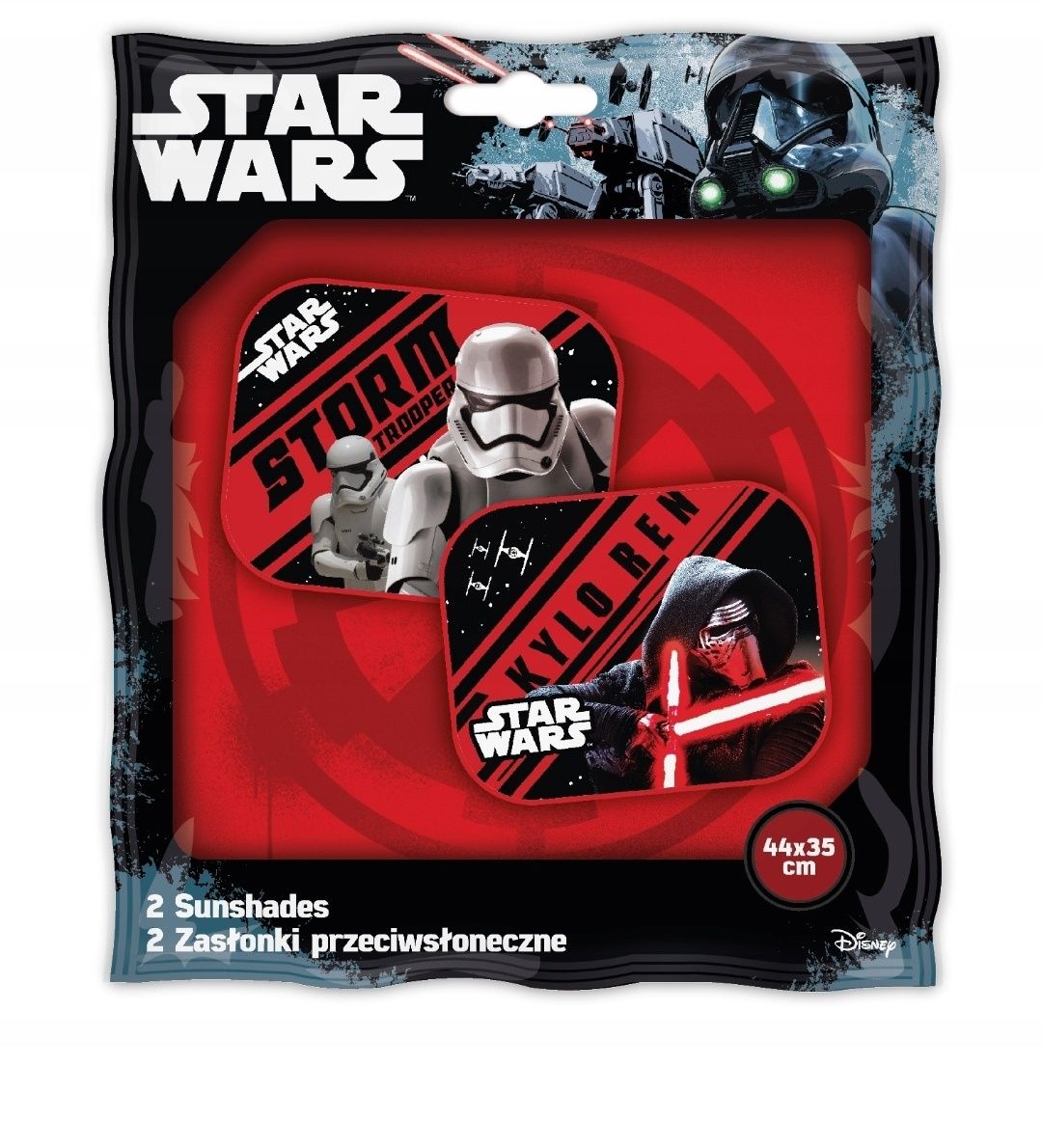 Osłonki przeciwsłoneczne do auta. Motyw- Star Wars. Nowe.