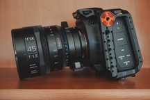 Blackmagic cinema Camera 6k full frame+ Irix 45mm t1.5cinema
