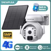 Kamera zewnętrzna SHIWOJIA 4g SIM,5MP, solarna