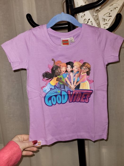 T-shirt dziewczęcy LEGO