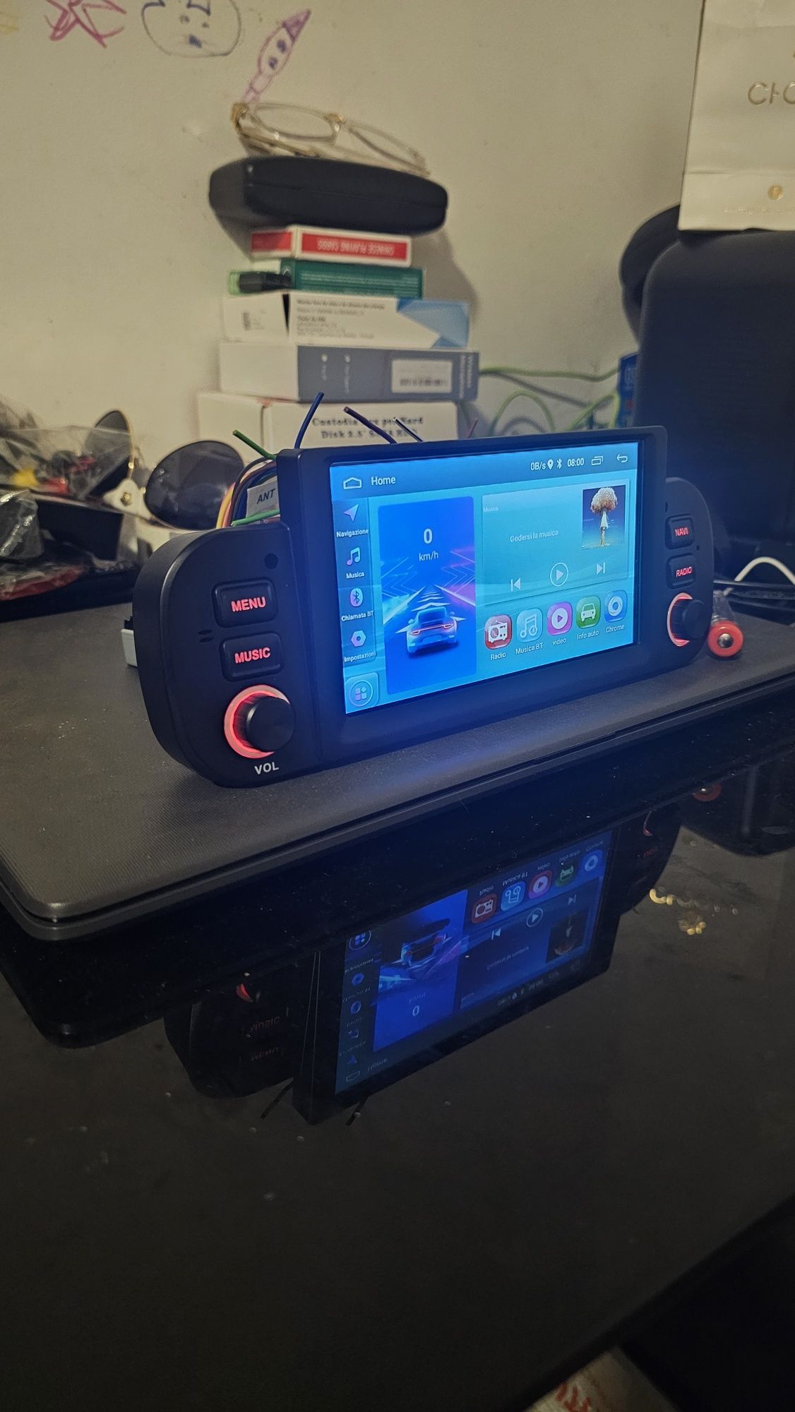 Carplay android para fiat panda de 2013 a 2020