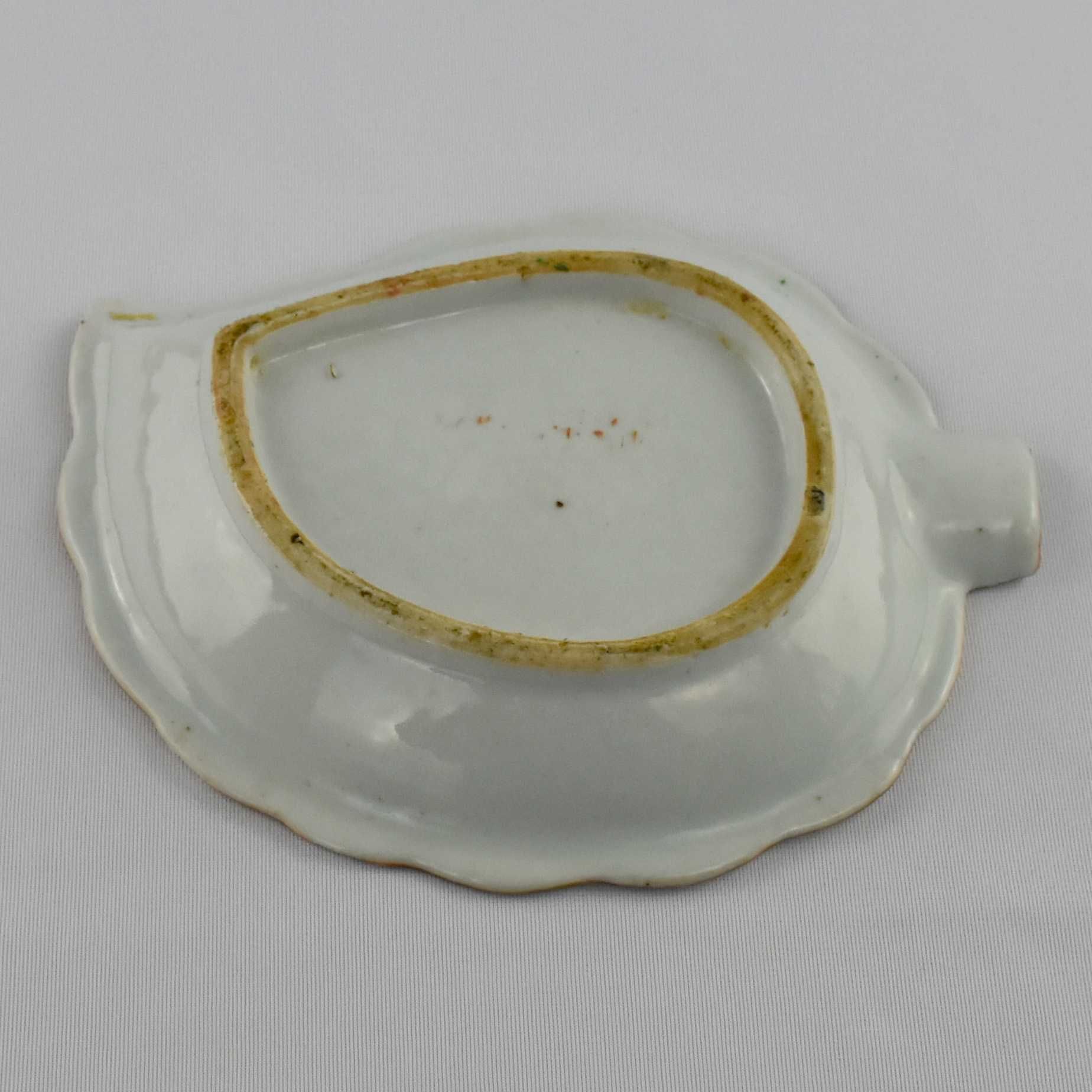 Covilhete / Cinzeiro porcelana da China, decoração Mandarim, séc. XIX