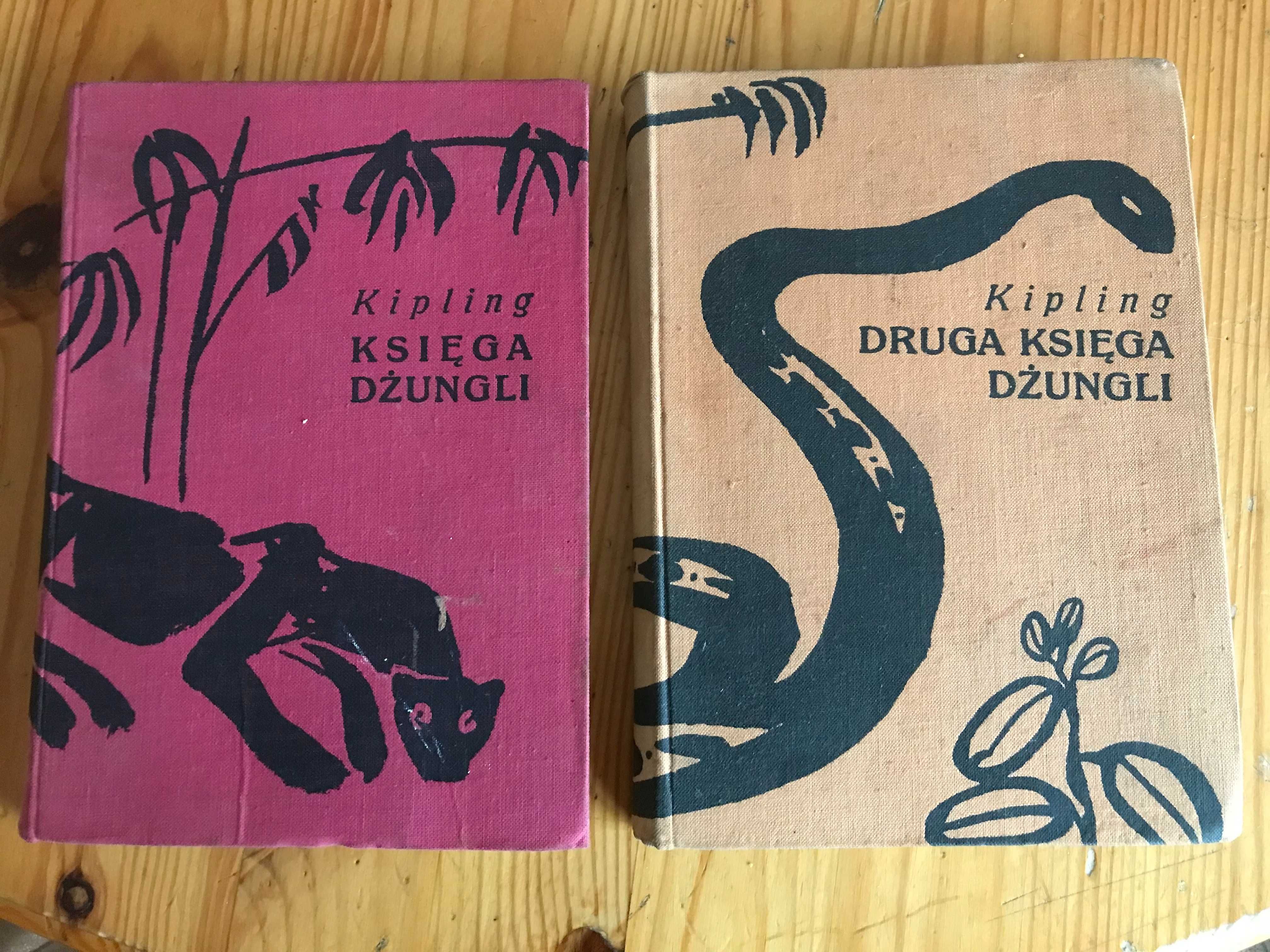 Księga dżungli  i   Druga księga dżungli - Kiplinga