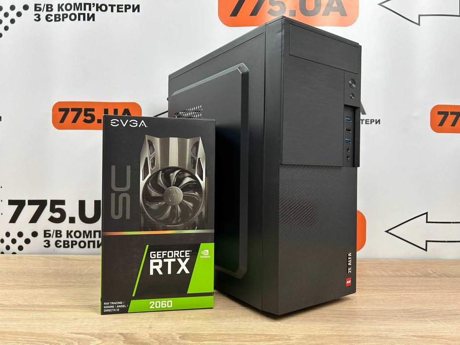 Ігровий пк/ i5-12400F (6 ядер)/1TB M2/32 RAM/600W/RTX 2060 Super Новий