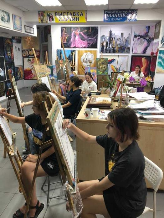 Уроки рисования для детей и взрослых. Запорожье. Студия "Гармония"