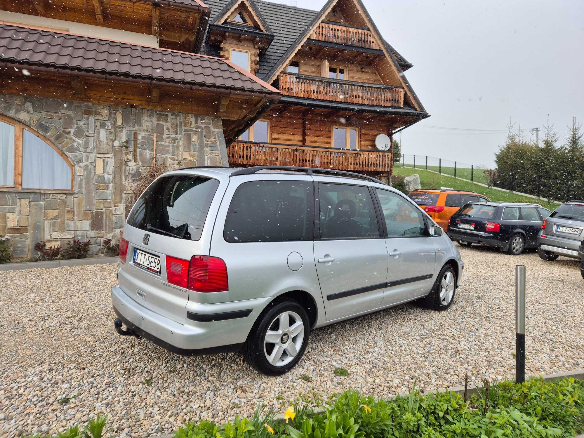 Seat Alhambra 2006, 4x4, 1.9 TDI, 116 KM, hak, 5/7 osobowe