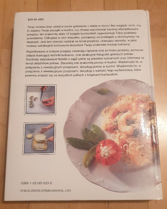 Lekcja gotowania krok po kroku - książka kucharska