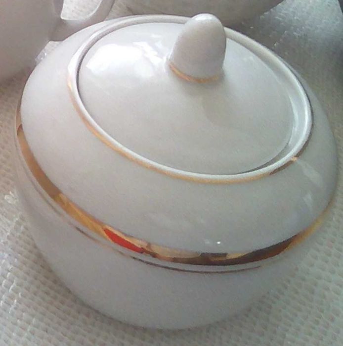 Сервиз перламутр.Барановка(предметно), посуда советская