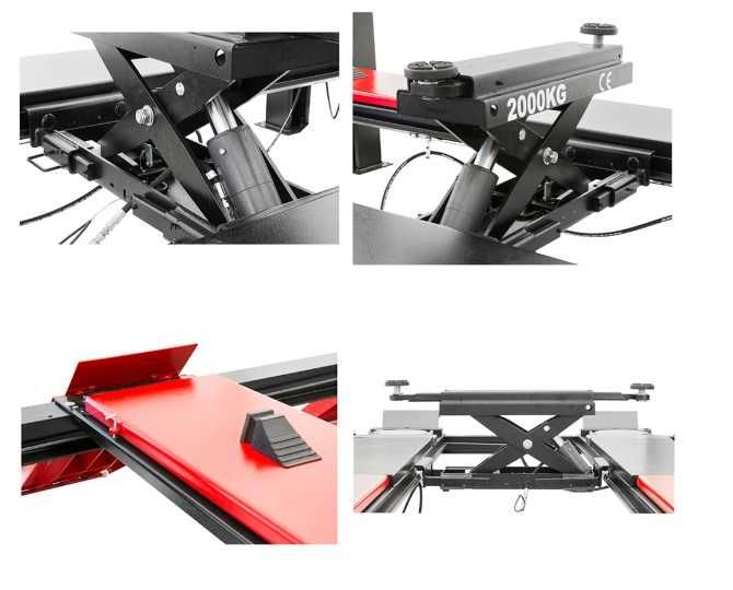 Podnośnik Czterokolumnowy 4T REDATS L-420 pod Geometrię Samochodowy