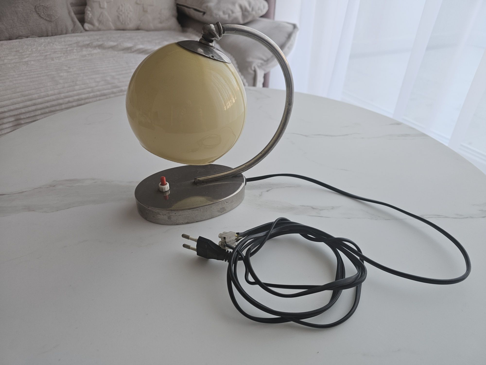 Lampka art deco prl