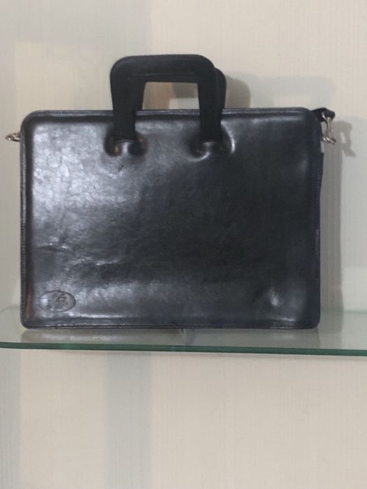 Шкіряний портфель б/у