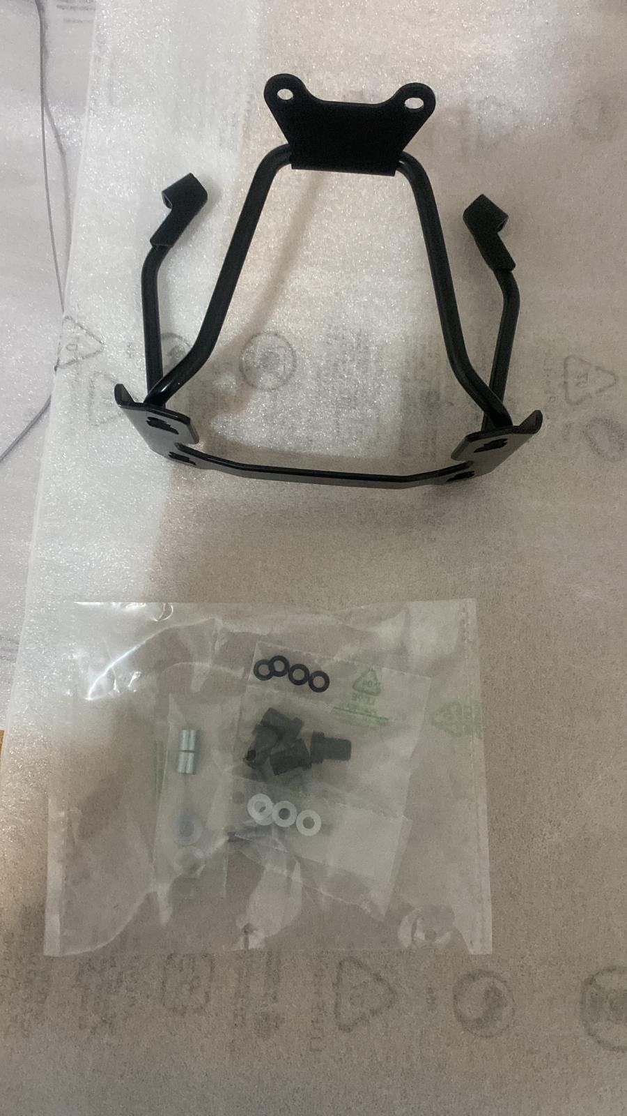 Viseira para -brisas para mota, ainda embalada