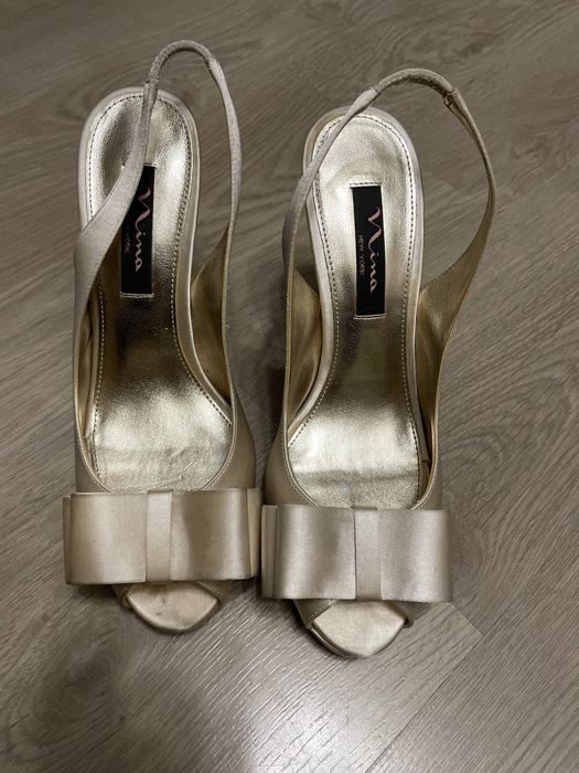 Весільні босоніжки 38 розмір