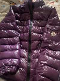 Kurtka Moncler fiolet