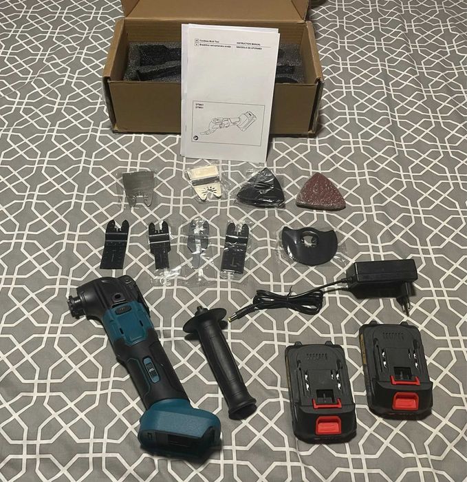 Wielofunkcyjne narzędzie oscylacyjne DUŻY ZESTAW pasuje na aku MAKITA