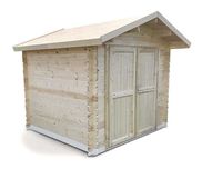 Domek narzędziowy Montreal ogrodowy 250x220cm deska 28mm z podłogą