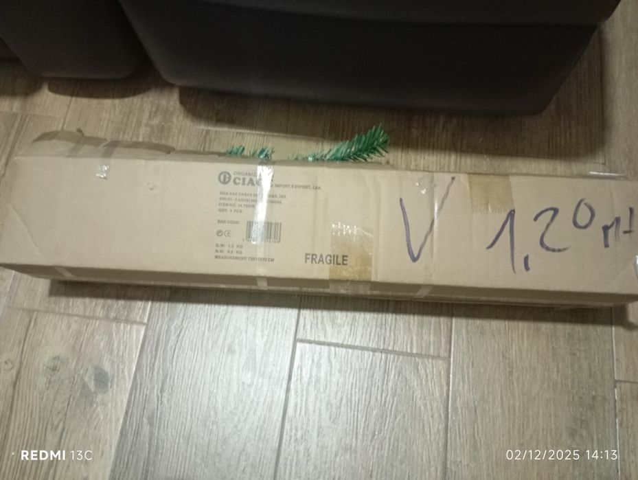 Árvore de natal 1.20