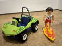 Playmobil surfer z pojazdem buggy quad 6928