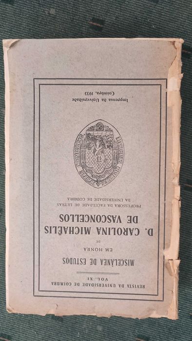 Miscelânea de Estudo em Honra de D. Carolina MIchaelis de Vascocellos
