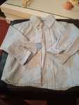 Camisa de ganga 6 a 9 meses