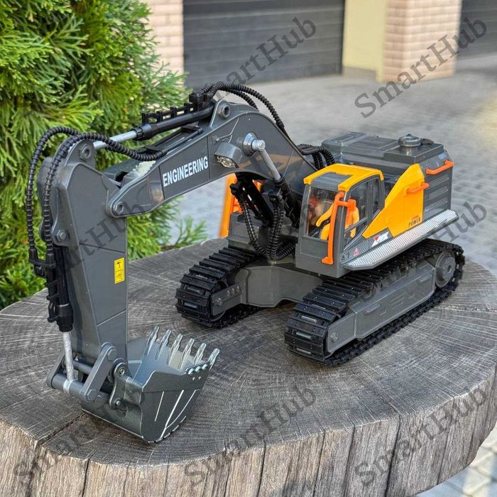 Экскаватор на пульте "Rudex Excavator" Бульдозер на радиоуправлении