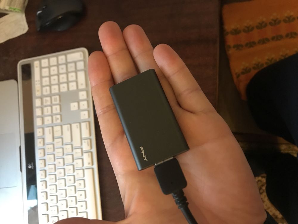 Зовнішній диск Usb3.2 ssd PNY ELITE 960gb