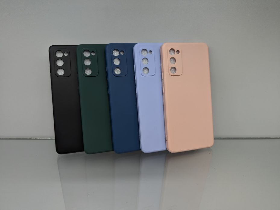 Противоударный чехол Samsung S20 FE Чохол Wave Софт Тач