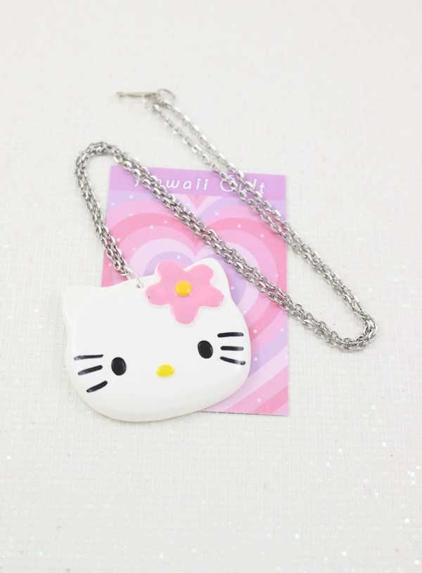 nowy wisiorek Hello Kitty kot kotek scene kawaii japan