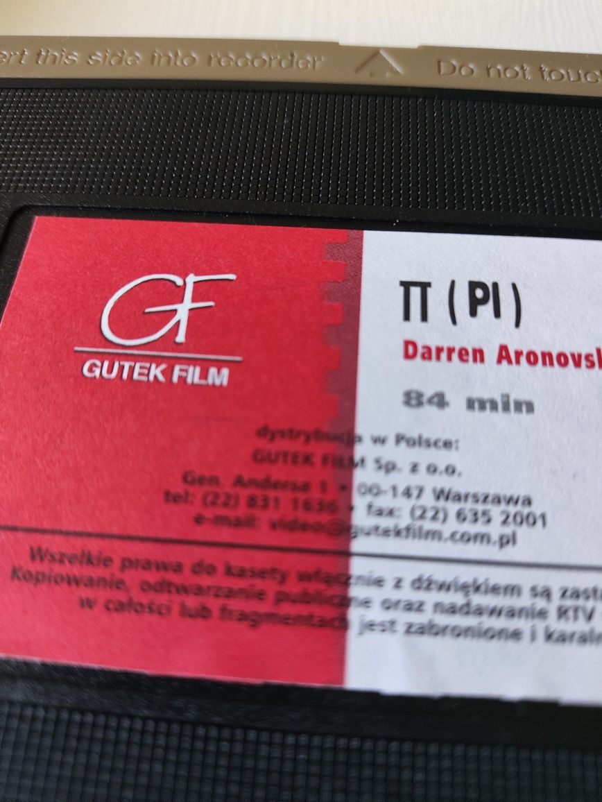 Pi - kaseta VHS - Aronofsky