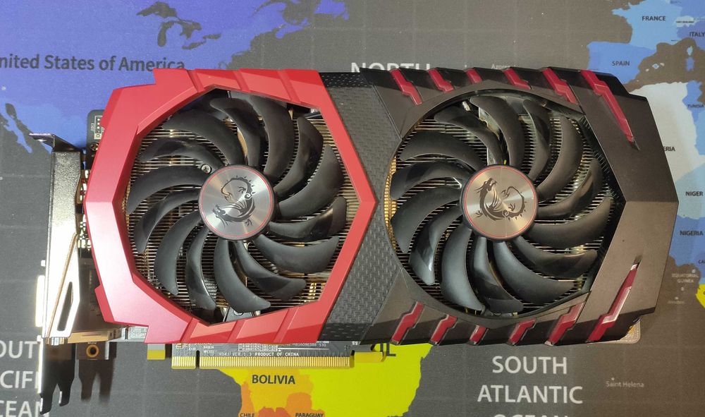 Продам видеокарту MSI radeon rx 570 gaming x 4g
