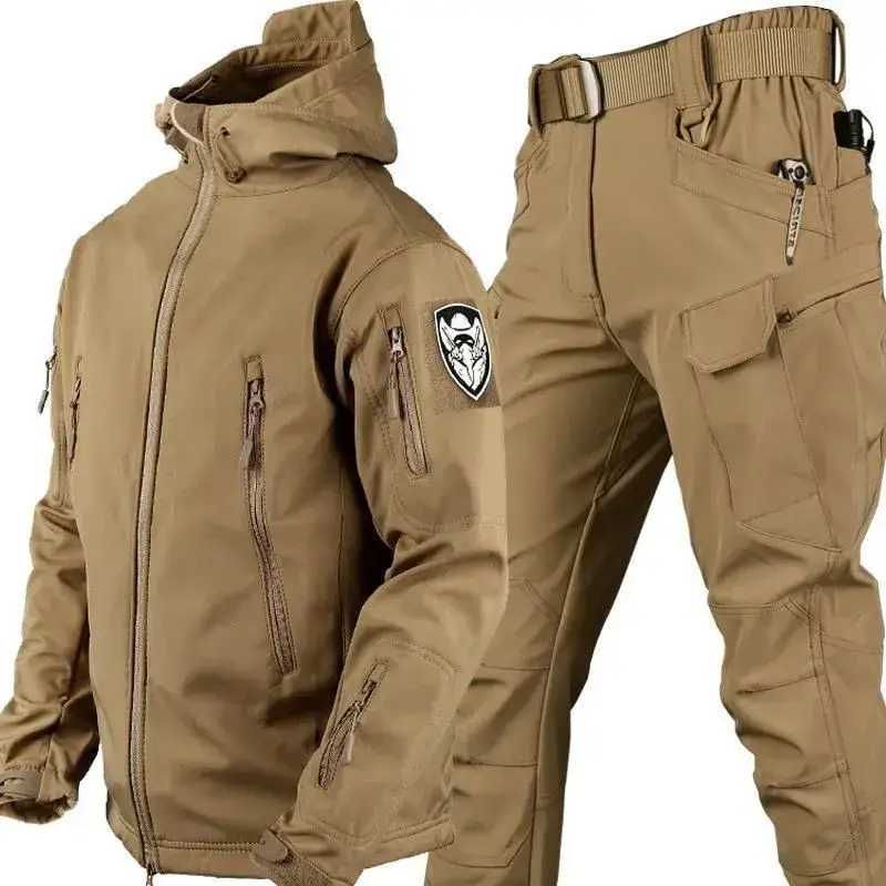 Костюм софтшелл Gwild Пісок Койот Soft Shell на флісі розміри M-4XL