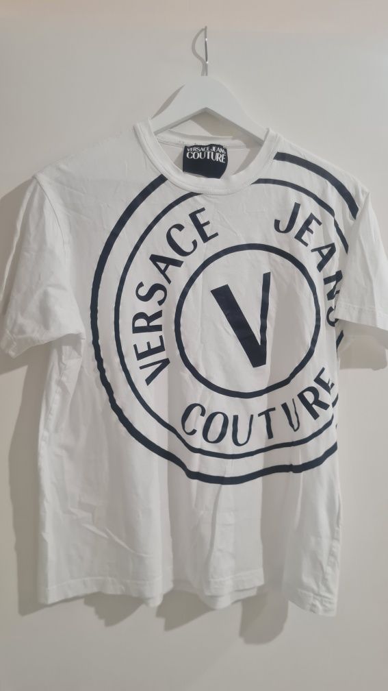 T-shirt męski koszulka versace premium oryginał  rozm  m biała