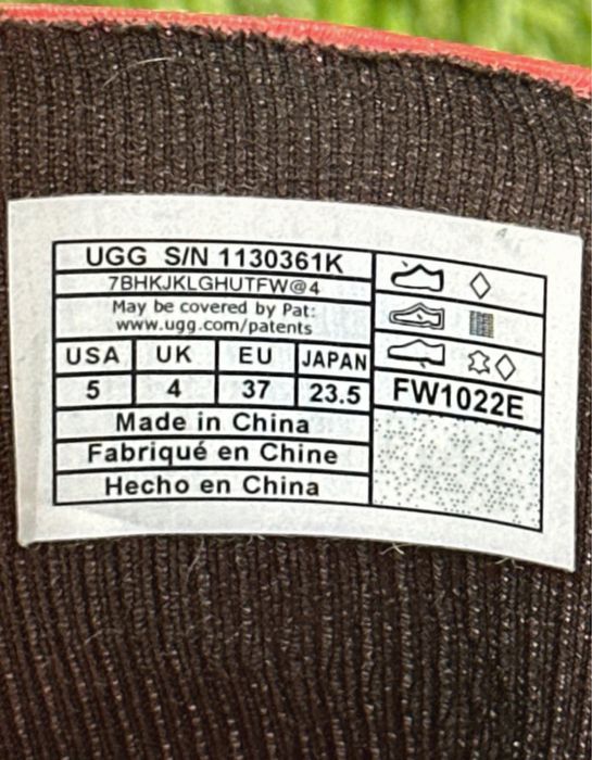 Kalosze Ugg Drizlita gumowce rozmiar 37